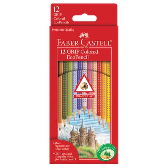 Faber-Castell&#xAE; GRIP Colored EcoPencils Set